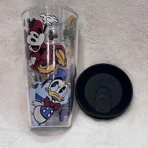 Disney Tervis Tumbler Mickey Minnie Goofy Donald Daisy Etc. Insulated w Lid NWOB